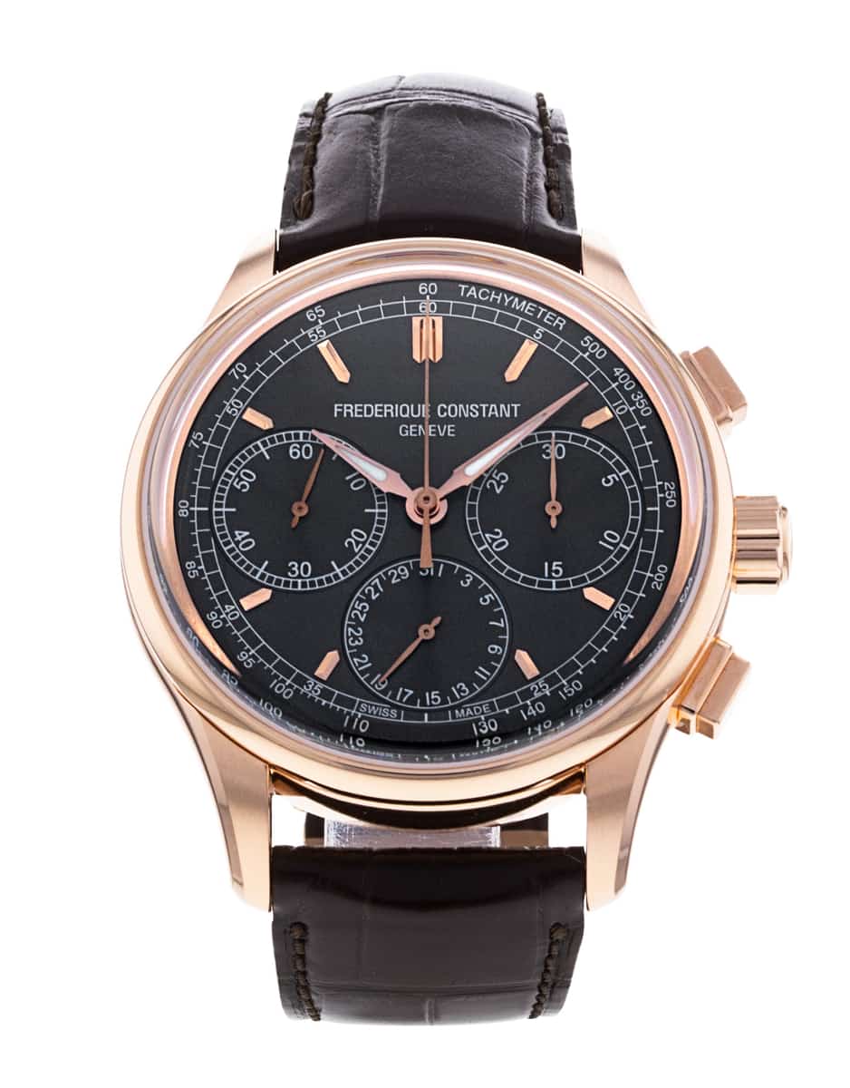 Frederique constant sales flyback chronograph manufacture